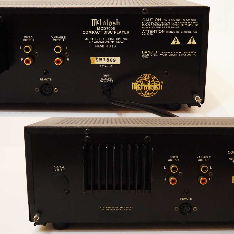 Mcintosh(マッキントッシュ) MCD7005